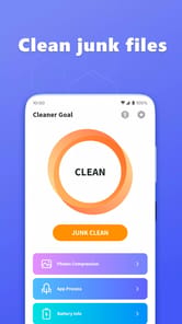 Cleaner Goal APK screenshot 1