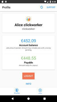 clickworker APK screenshot 1 clickworker APK screenshot 1