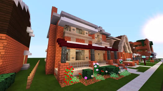 Block Crazy Robo World Craft APK screenshot 1