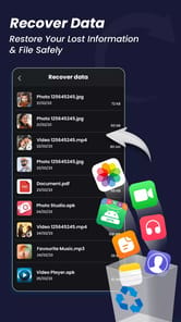 Vault Clock App Hider & Files APK screenshot 1