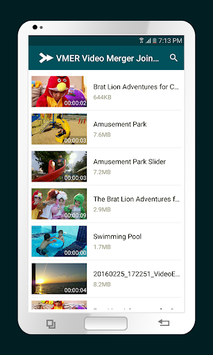 VMER Video Merger Joiner Free APK screenshot 1