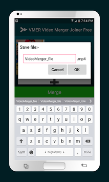 VMER Video Merger Joiner Free APK screenshot 1