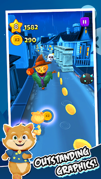Toon Math: Endless Run and Math Games APK screenshot 1