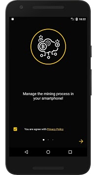 Bitcoin Server Mining APK screenshot 1