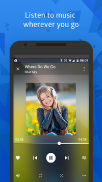 CloudBeats - offline & cloud music player APK screenshot 1 CloudBeats - offline & cloud music player APK screenshot 1