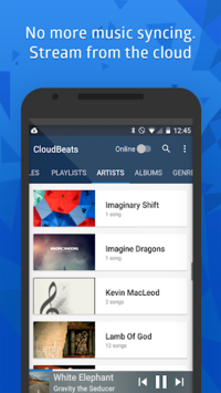 CloudBeats - offline & cloud music player APK screenshot 1 CloudBeats - offline & cloud music player APK screenshot 1
