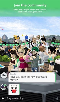 Club Cooee - 3D Avatar, Chat & Party! APK screenshot 1