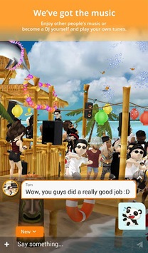 Club Cooee - 3D Avatar, Chat & Party! APK screenshot 1