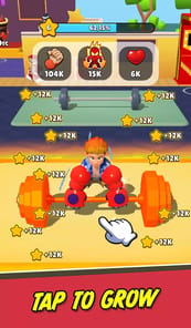 Gym Super: Clicker Hero APK screenshot 1