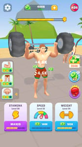 Idle Lifting Hero: Muscle Up APK screenshot 1
