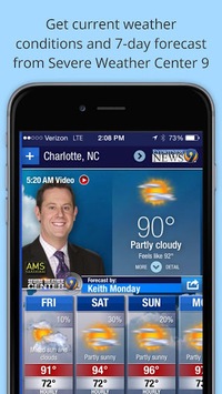 WSOC-TV Weather APK screenshot 1