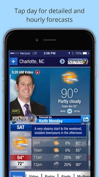 WSOC-TV Weather APK screenshot 1