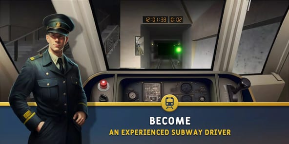 Train Simulator: subway, metro APK screenshot 1