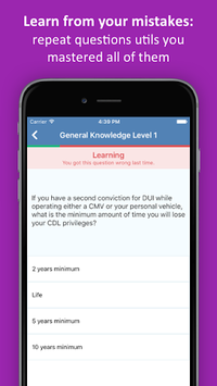 CDL Practice Test 2019 Edition APK screenshot 1 CDL Practice Test 2019 Edition APK screenshot 1