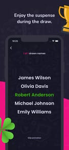 Random name picker for raffles APK screenshot 1