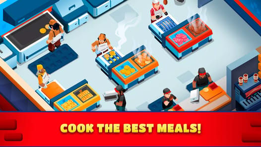 Idle Burger Empire Tycoon—Game APK screenshot 1