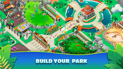 Dinosaur Park—Jurassic Tycoon APK screenshot 1