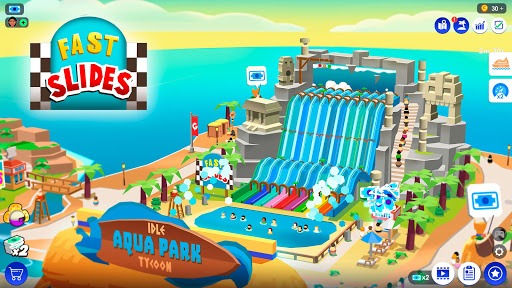 Idle Theme Park Tycoon - Recreation Game APK screenshot 1