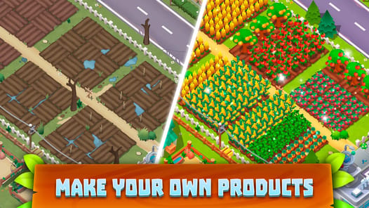 Supermarket Village—Farm Town APK screenshot 1
