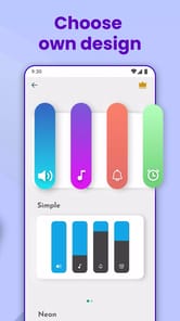 Custom Volume Panel Styles APK screenshot 1