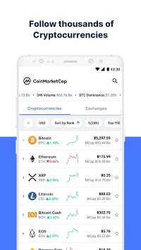 CoinMarketCap APK screenshot 1 CoinMarketCap APK screenshot 1