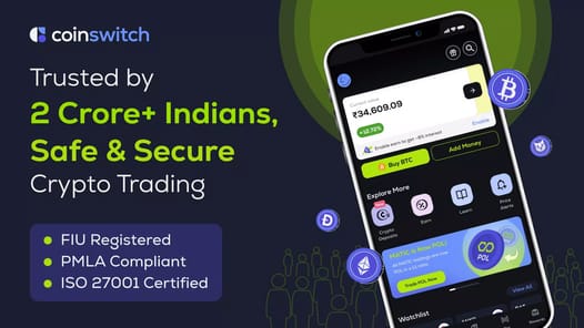 CoinSwitch APK screenshot 1