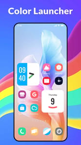 Color Launcher, cool themes APK screenshot 1