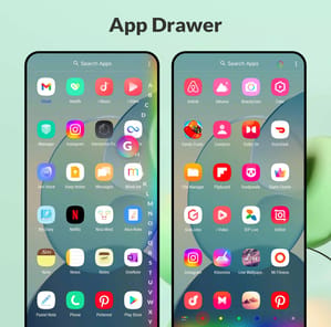 Color Launcher, cool themes APK screenshot 1