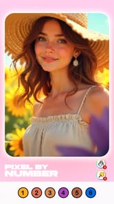 Pixel by Number® - Pixel Art APK screenshot 1