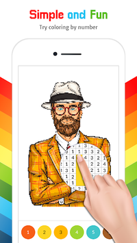 Color by Number for Adults APK screenshot 1