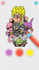 Coloring Paint: ASMR Superhero APK screenshot 1
