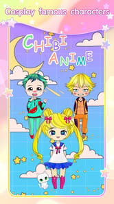 Chibi Doll Dress up & Coloring APK screenshot 1