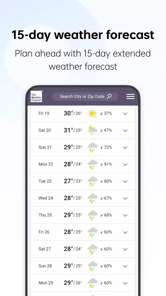 WeatherService APK screenshot 1