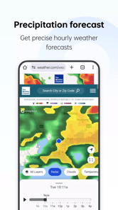 WeatherService APK screenshot 1