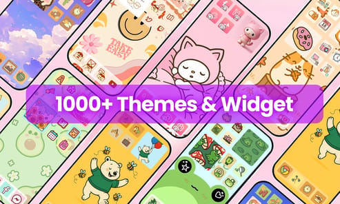 Color Widget - Theme Pack APK screenshot 1