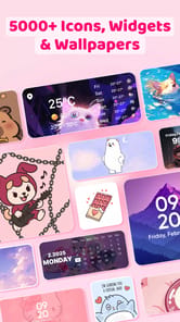 Color Widget - Theme Pack APK screenshot 1