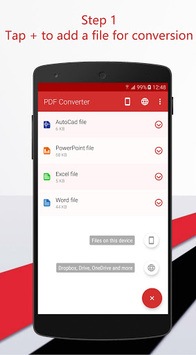 PDF Converter APK screenshot 1