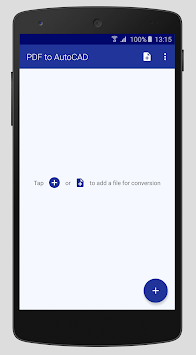 PDF to AutoCAD APK screenshot 1