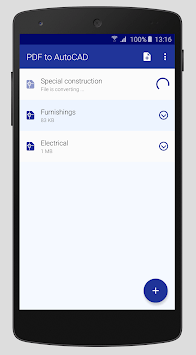PDF to AutoCAD APK screenshot 1