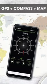 Digital Compass for Android APK screenshot 1