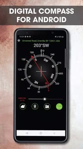 Digital Compass for Android APK screenshot 1