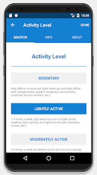 Keto Calculator - Low-Carb Macro Calculator APK screenshot 1