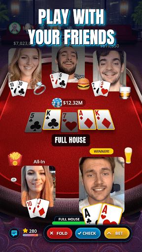 Poker Face - Meet & Play Live Poker with Friends APK screenshot 1