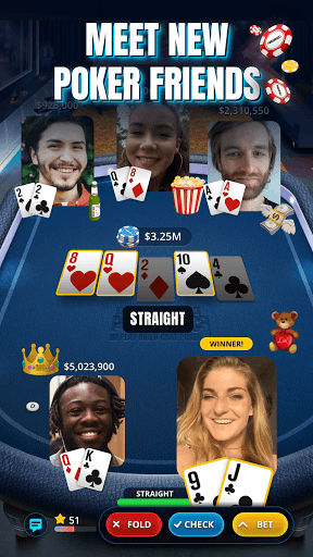 Poker Face - Meet & Play Live Poker with Friends APK screenshot 1