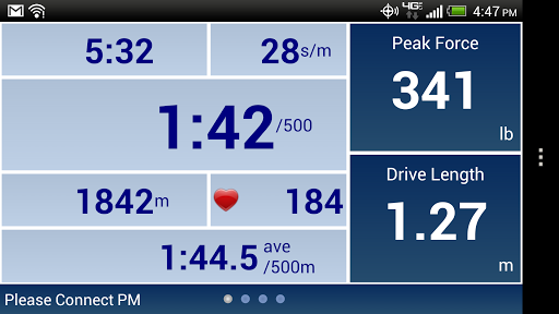 ErgData APK screenshot 1