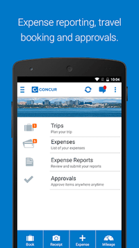 SAP Concur APK screenshot 1