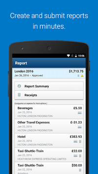 SAP Concur APK screenshot 1