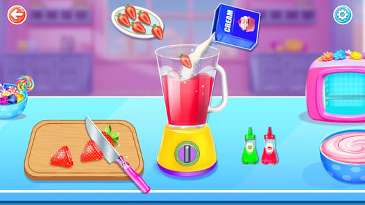 Sweet Ice Cream Maker Games APK screenshot 1