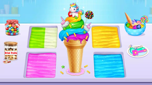 Sweet Ice Cream Maker Games APK screenshot 1