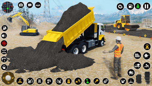 Construction Dump Truck Game APK screenshot 1
